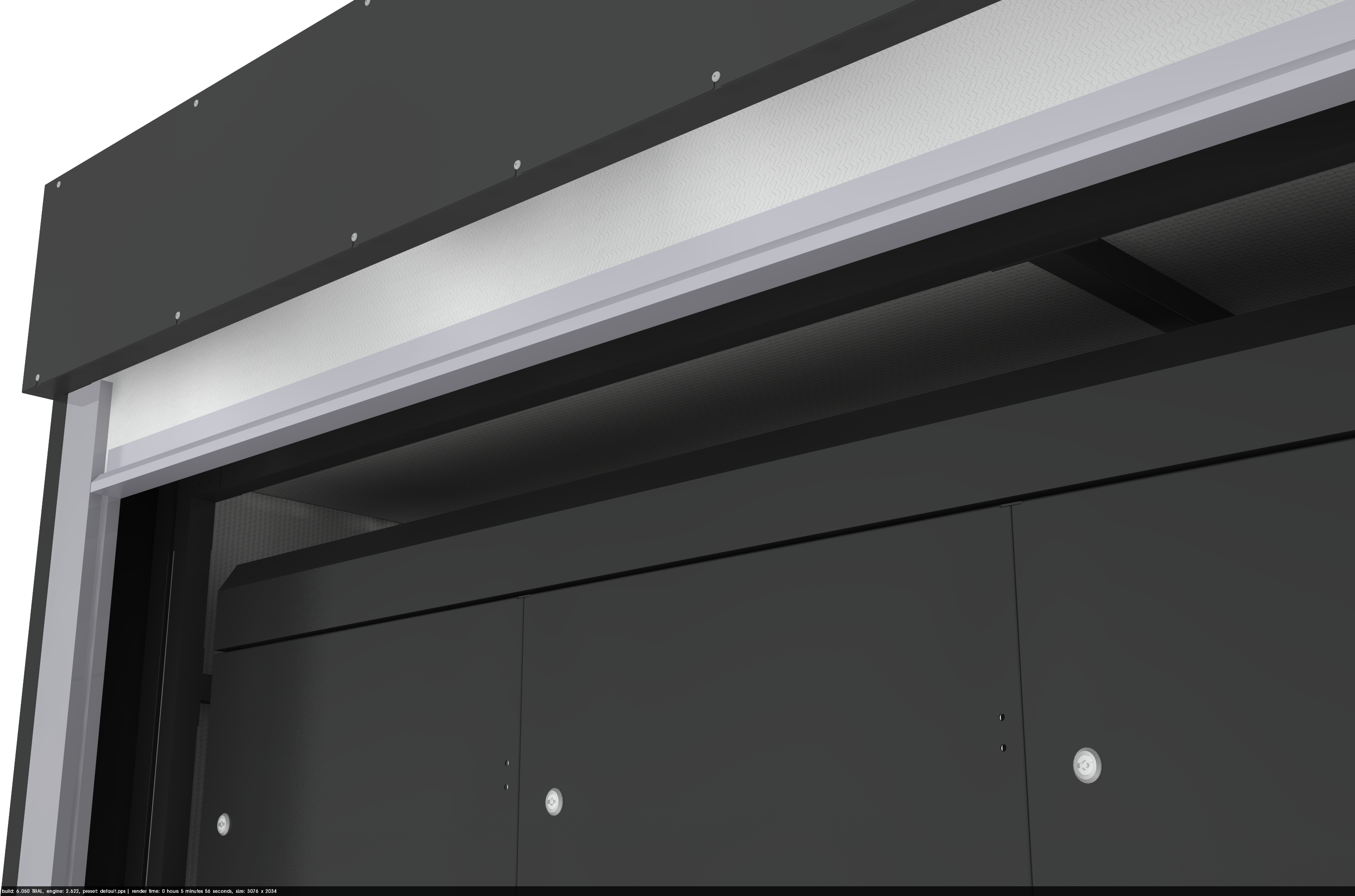 Steel Frame Enclosure 구조 디테일